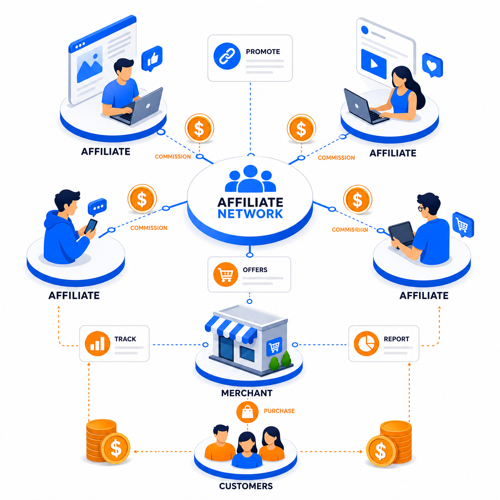 Affiliate Marketing Infographic